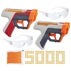 NERF - Lanzador Pro Gelfire Pack doble Dual Wield