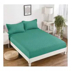 GENERICO - Cubre Colchon 2 plazas Protector 100% Impermeable Homelyn