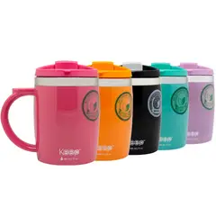 KEEP - Mug Termico 400ml Café Té Desayuno Termo Negro
