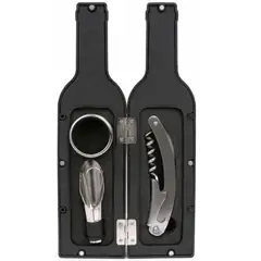 GENERICO - Set Coctelera Herramientas para Vino 3pzs Descorchador de Vino