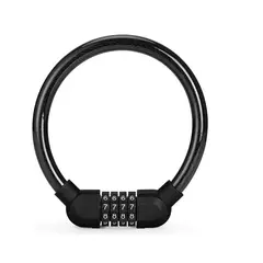 GENERICO - Candado Bicicleta Manguera Candado De Seguridad Con Clave