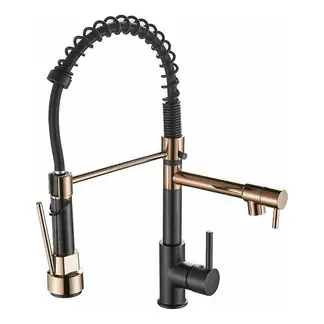 U BUY - Grifo Llave Lavaplatos Monomando Cocina Extensible Triple