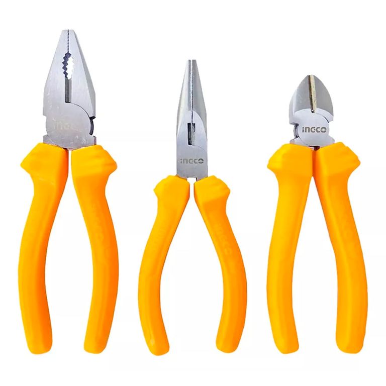 Set De Alicates Universal Combinados 3 Pcs Hkps08311
