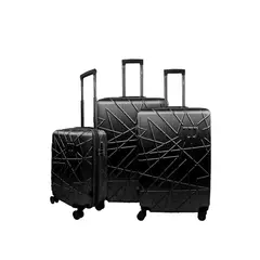WILSON - Set 3 maletas East Coast negra S+M+L