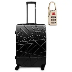 WILSON - Maleta East Coast negra Mediana 20kg
