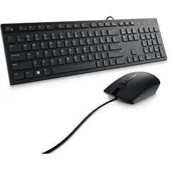 DELL - Kit Teclado Mouse KM300C Alámbrico Ambidestro USB