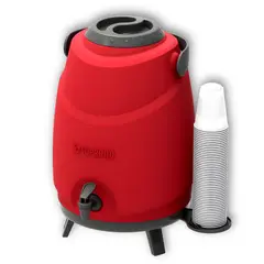 OEM - Maxi Termo 12 Litros Soprano Rojo para Agua Fria y Caliente - Rojo