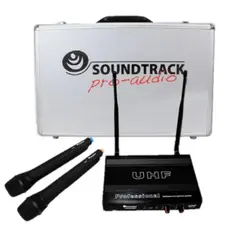 ORIGINAL SOUNDTRACK - Set Microfonos Dinamicos Inalambricos SoundTrack STW 28HU2