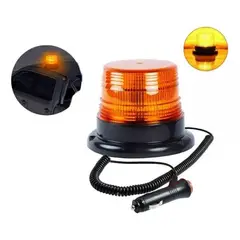 KUANGYE - Baliza Led Con Fijación Base Imán Y Para Apernarla