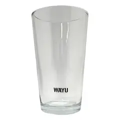 WAYU - Set 4 Vasos Vidrio Grueso 475mL Crystal Glass Bebida Jugo