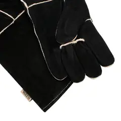 WAYU - 2 Guantes De Cuero Parrillero Alta Temperatura Limitad