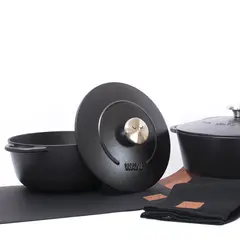 WAYU - Olla De Hierro Fundido Enamel Iron Cast 28cm Cacerola