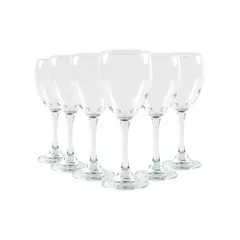 CRISTAR - Pack Display 6 Copas Para Vino Tinto 300mL Modelo Versalles