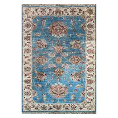 CONSORCIO PERSA - Alfombra Persa Clásica de Lana, Farahan 1.50 x 0.90 mts.