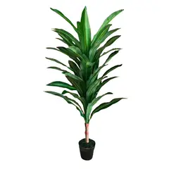 MOBII - Planta Artificial De 150 Cm Tipo Banano + Macetero
