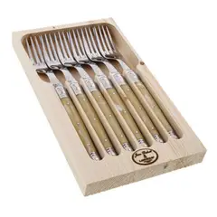 LAGUIOLE - Set 6 tenedores marmol