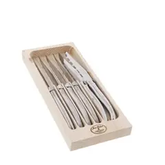 LAGUIOLE - SET 6 CUCHILLOS ACERO