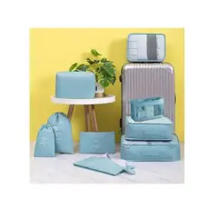 GENERICO - Bolsas Organizadoras De Equipaje / Pack 9 Unidades