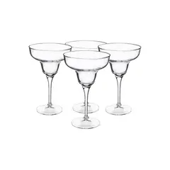 CRISTAR - Set 4 Copas Margarita 266mL Tragos