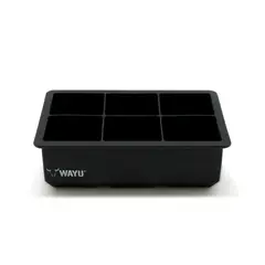 WAYU - Cubeta De Hielo Molde Silicona Grande Para 6 Cubos