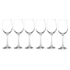 WAYU - Set 6 Copas Vino 685mL Coctel Cristal Bar Ocaciones