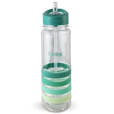 Keep Botella Bandas Es 750Ml Agua Bebidas Turquesa