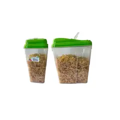 KENDY - Contenedor Para Cereal Y Alimentos 2.8 Litros Con Tapa