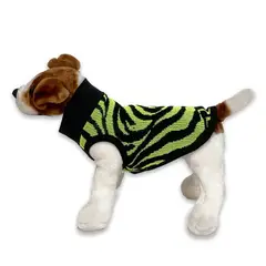 KIMBA - CHALECO PERRO - CEBRA NEGRO NEÓN TALLA S