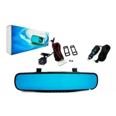 GENERICO - Espejo Retrovisor Camara Frontal Y Camara De Retroceso