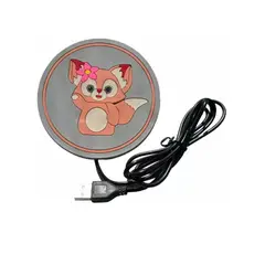 GENERICO - Calentador Calienta Tazas Cafe Te Portavasos Animales USB