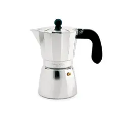 OROLEY - Cafetera Italiana Alu 6 Tazas