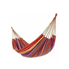 GENERICO - Pack 2 Hamacas 100% Algodón 2 Plaza Colgante