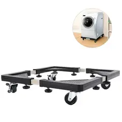 GENERICO - Soporte con Rueda para Cocina Lavadoras Refrigerador Ajustable