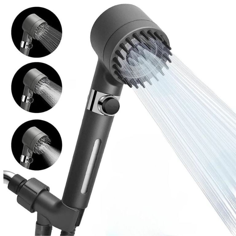 Cabezal 4 en 1 ducha de agua para baño de alta presión