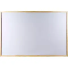 GENERICO - Pizarra Acrílica Con Marco De Madera 60x90 CM