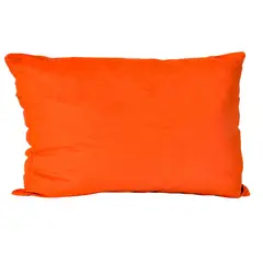MASEL - Cojin Felpa New Velvet 30x60 naranja