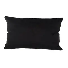 MASEL - Cojin Felpa New Velvet 30x60 negro