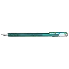 PENTEL - Lápiz gel Hybrid Duo Metal Verde / Azul Metálico