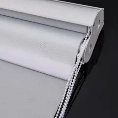 HOME DESIGN - Cortina Roller Doble-Blanco 200x240 Black-out