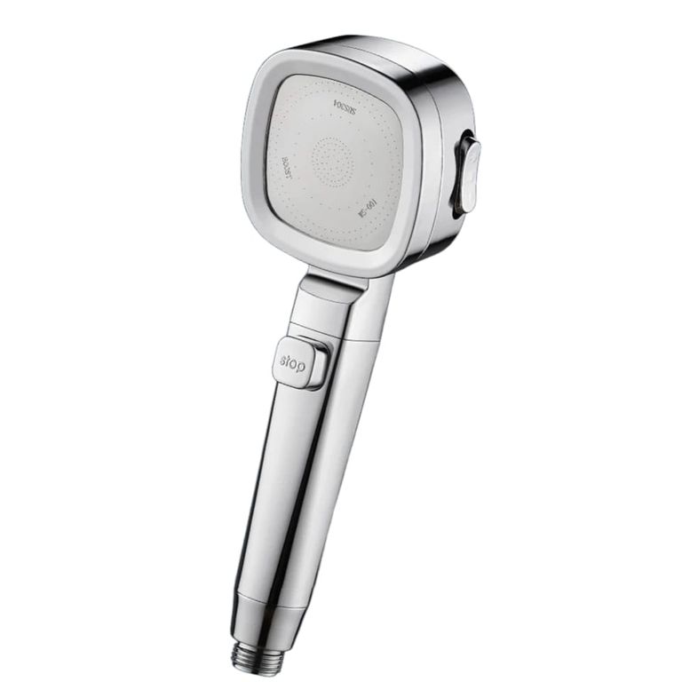 Cabezal Ducha Turbo 4 Funciones Alta Presion Ahorro Agua