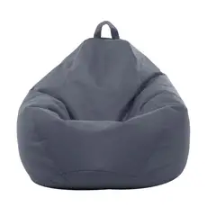 AUCKLAND OUTDOOR - Puff Pera Oxford 90x110 Cm Gris