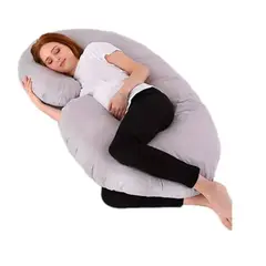 GENERICO - Cojín Almohada Maternal + Funda Extra Suave