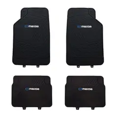 GENERICO - Pisos De Goma Mazda Para Vehículos 4 Piezas