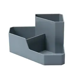 ISOFIT - Organizador Escritorio Esquinero 22x11x17cm Gris