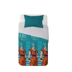 WINDSOR - Plumon Sherpa Infantil Disney Marvel Apt 15Dragon Ball Z super