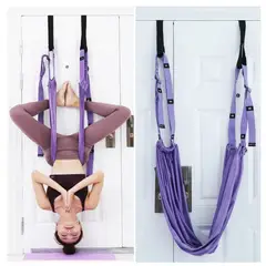 GENERICO - Hamaca Aérea De Estiramiento Adecuado Para Cross-Fit Yoga Y Clases De Fitness