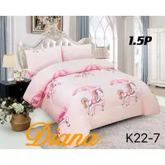 GENERICO - Plumon Sherpa Cobertor de invierno plush con chiporro 1,5 PLAZA Pony