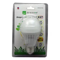 GREEN E - Ampolleta LED Globo 10W E27 Luz Cálida
