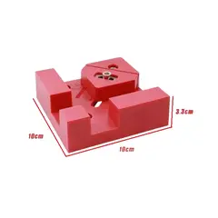 GENERICO - Herramienta de Fijación Angular 90° Abrazadera Plástica para Carpintería