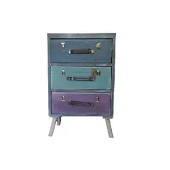 INTERACTIVE STORE - Velador vintage maletas multicolor